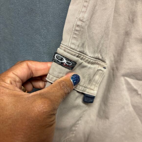 Vintage Ocean Pacific Sport Cargo Shorts Drawstring Outdoor Skate Y2K Surf OP - Picture 1 of 16